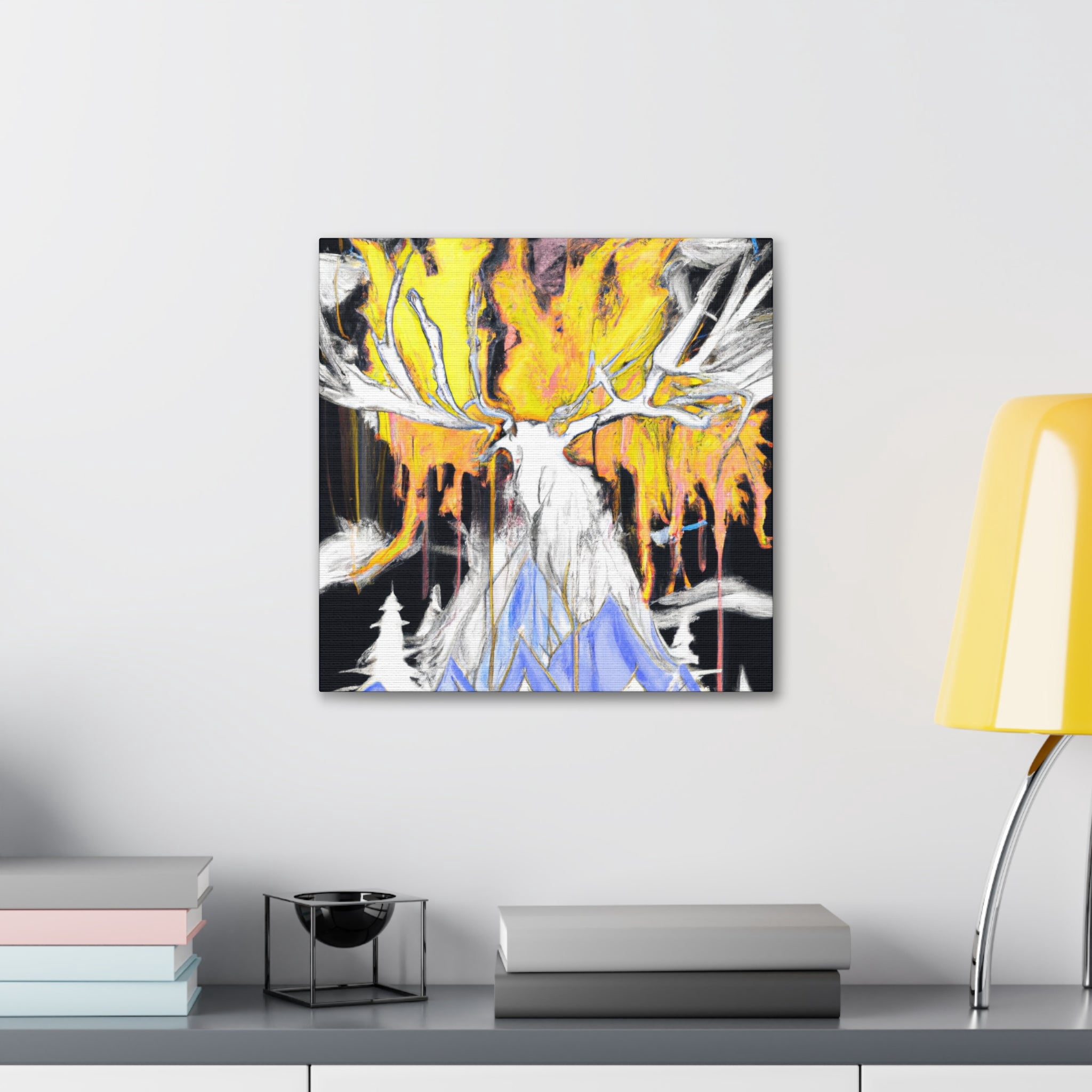 Majestic Elk Mural - Canvas