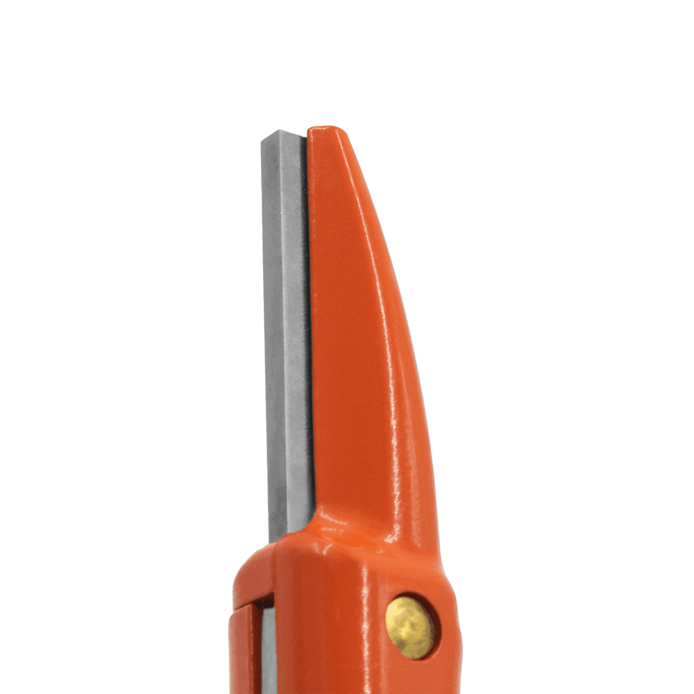 Zenport KS04 Knife Sharpener with Grafting Knife Combo, 3 Inch Blades, Orange