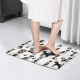 thumbnail image 4 of Schnauzer Dogs Flannel Non Slip Door Rugs,Washable Door Mats Indoor,Decorative Door Mats,Dirt-Resistant and Absorbent Doormat for Entrance,Bedroom,Kitchen,Bathroom,23.5x16in(60x40cm), 4 of 5