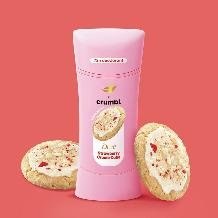 crumbl Dove デオドラント　セット Dove Crumbl Limited Edition Body Care Gift Set Strawberry