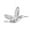 B, variant on Acrylic Hummingbird Christmas Hanging Ornaments Shiny Iridescent Hummingbird Ornament Acrylic Crystal Xmas Tree Pendants with Fish Line for Home Christmas Tree Party (Rainbow)