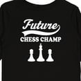 thumbnail image 4 of Inktastic Future Chess Champ Game Champion Boys or Girls Long Sleeve Toddler T-Shirt, 4 of 5