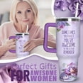 thumbnail image 2 of Inspirational Awesome Gifts For Women - Motivational Birthday Mothers Day Gifts for Mom Nurse Teacher Her, 40oz Insulated Stainless Steel Tumbler with Handle and Straw Lid Mug Cup, 2 of 6