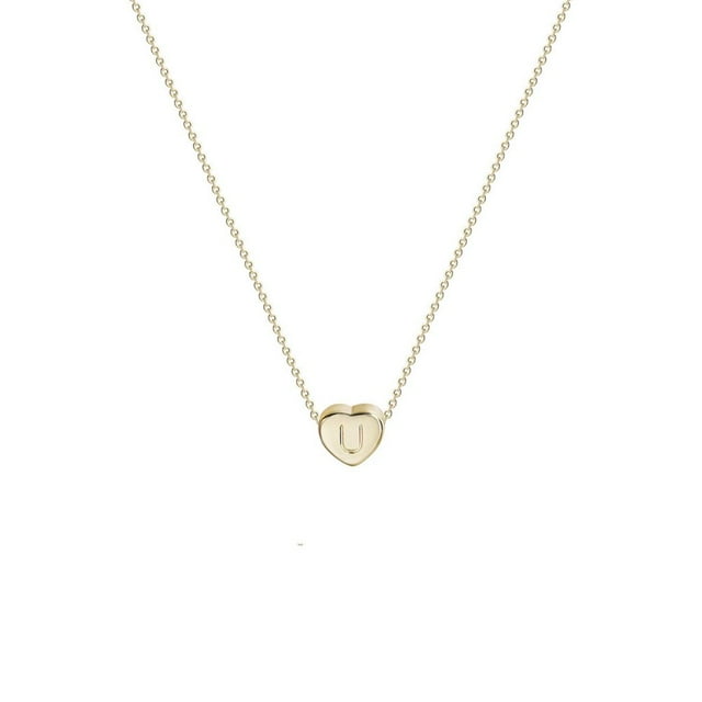 follureWomen Gift 26 English Letter Name Chain Pendant Necklaces Jewelry