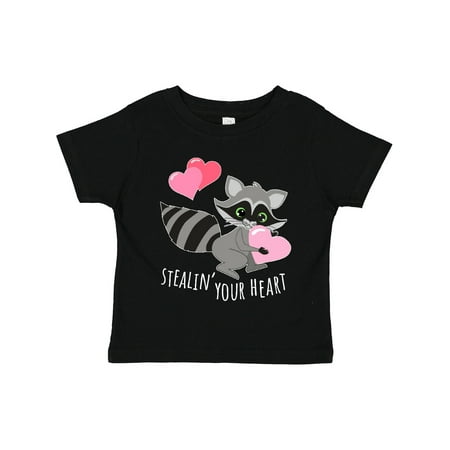 

Inktastic Stealin Your Heart Cute Raccoon Gift Toddler Boy or Toddler Girl T-Shirt