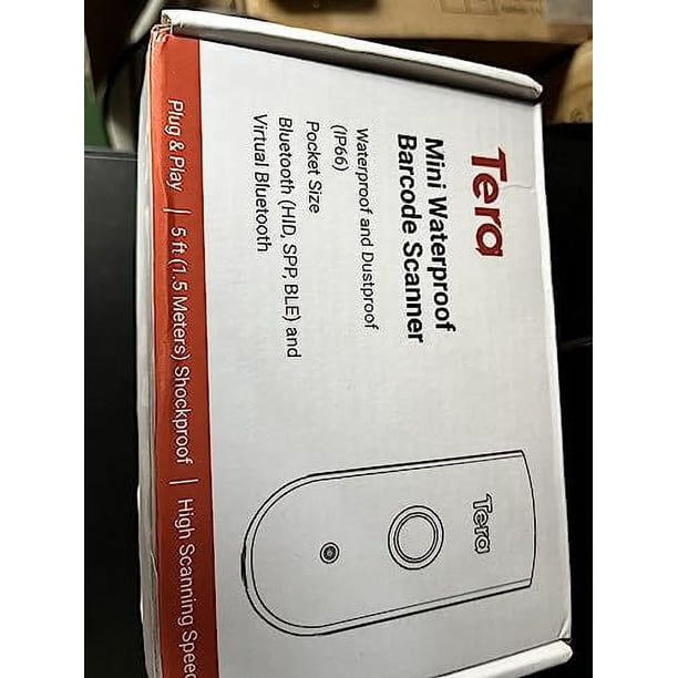 Produktbild von Mini 2D Barcode-Scanner 3-in-1 – Bluetooth, 2.4G & USB Für 1D & QR-Codes