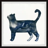 Parvez Taj Snobby Cat Framed Wall Art