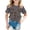 00-Grey571, variant on Yiyuu Girls Graphic Tee Leopard Bow Print Short Sleeve Round Neck T Shirt, Sizes 3-13