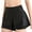 Black, variant on Women's Loose Workout Running Shorts 2 in 1 Quick Dry Gym Athletic Short