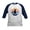Navy/White, variant on CafePress - Halloween Witch Retro Sunset Baseball Jersey - Kids Cotton Baseball Jersey, 3/4 Sleeve Shirt