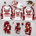 thumbnail image 1 of 2023 Définit Pyjamas de Noël pour la Famille Pyjamas Velours Pyjamas de Noël Shorts, 1 of 7