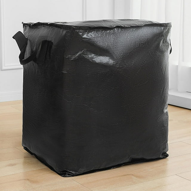 Birdeem Large Storage Bags for Moving and Home,Foldable Waterproof Organizer with Reinforced Handles,Heavy Duty Plastic Container,Size 23.6X20.5X19.7In