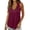 P Purple, variant on Womens V-Neck Tank Top Solid Sleeveless Summer Casual T-Shirt Blouse Shell Vest Top Lightweight Soft Daily Tee XXL