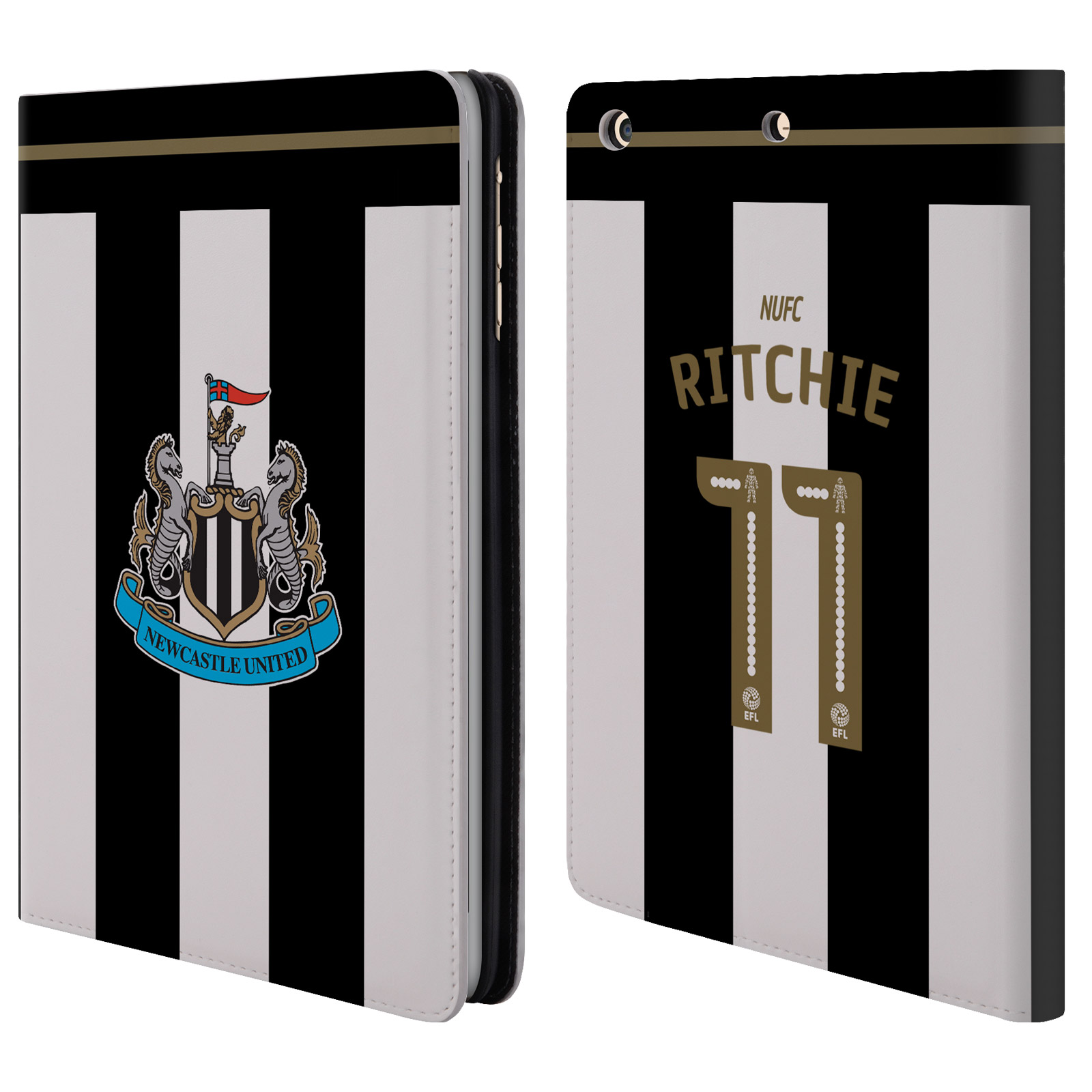 OFFICIAL NEWCASTLE UNITED FC NUFC 2016/17 HOME KIT 1 LEATHER BOOK