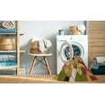 thumbnail image 2 of Ahgly Company Machine Washable Indoor Round Transitional Yellow Area Rugs, 7' Round, 2 of 7