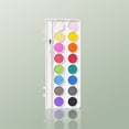 thumbnail image 5 of Round Watercolor Paint Sets, 12/16 Color Watercolor Artist Paint Set with Paintbrush, Solid Watercolor Box Painting Fine Art Professional Art Supplies, 5 of 6