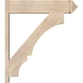 thumbnail image 3 of Ekena Millwork 7 1/2"W x 32"D x 36"H Balboa Smooth Arts and Crafts Outlooker, Douglas Fir, 3 of 4