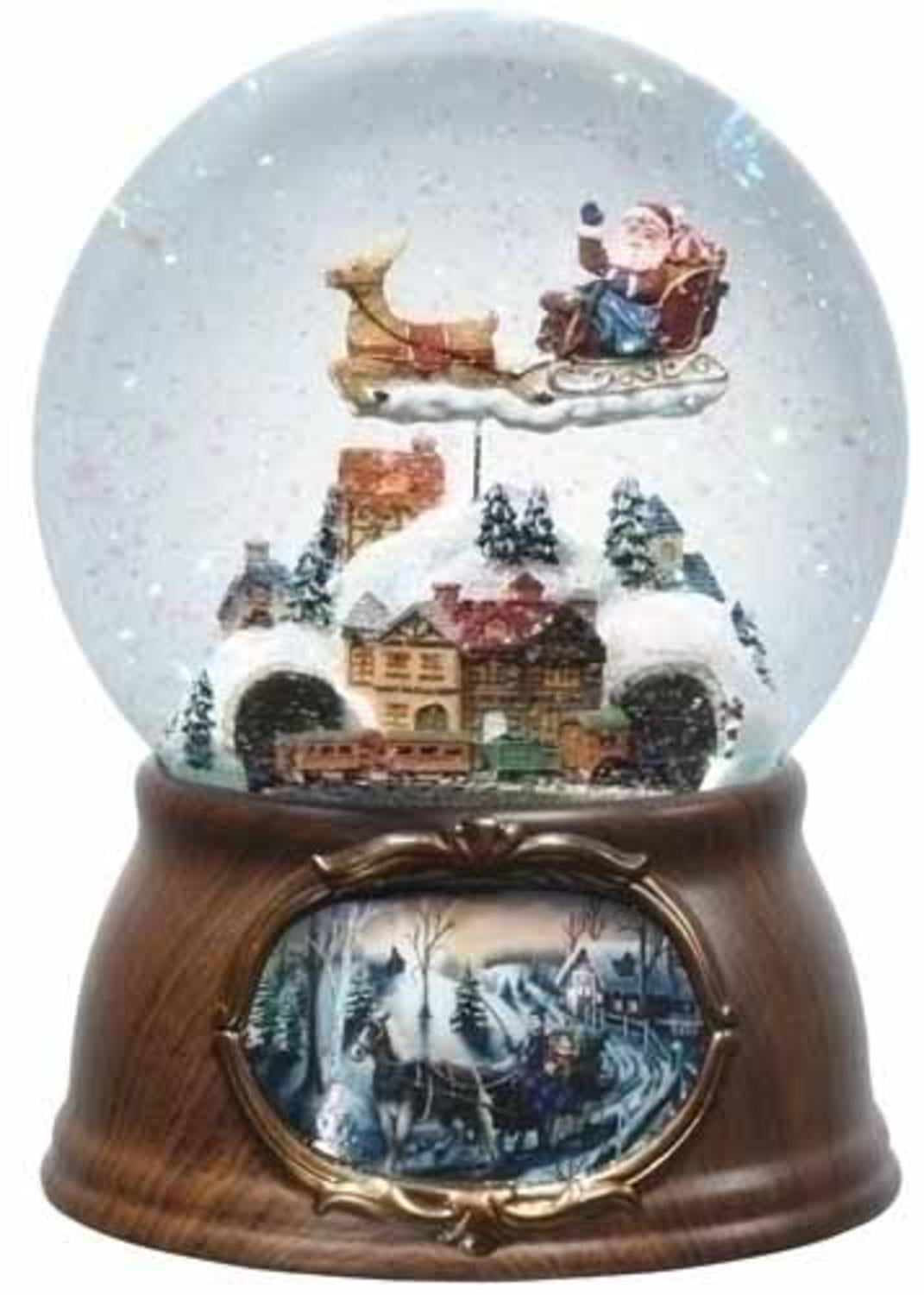 large xmas snow globes large xmas snow globes