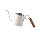 thumbnail image 4 of Hervidor de café de 250 ml, tetera con asa cómoda, tetera de cuello de cisne, Beige, 4 of 9