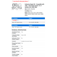thumbnail image 2 of Carburetor Repair Kit - Compatible with 1968 - 1970 Toyota Corona 1.9L 4-Cylinder 3RC CARB 2BBL 1969, 2 of 2