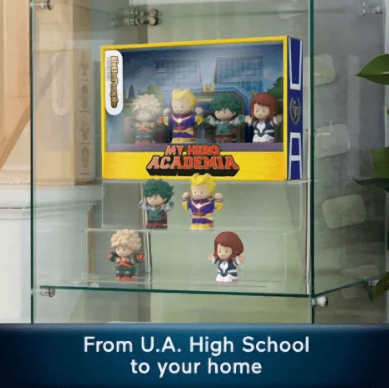 My Hero Academia Anime Series Special Edition Set: 4 Action Figures by Little People
