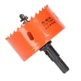 thumbnail image 3 of Sierra perforadora Sierra perforadora bimetálica HSS con eje resistente para hacer tableros Cornhole Madera PVC Metal 2 3/4 pulg., 3 of 14