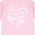 thumbnail image 4 of Inktastic I Love My Oma and Opa in White Chalk Heart Boys or Girls Long Sleeve Baby Bodysuit, 4 of 5
