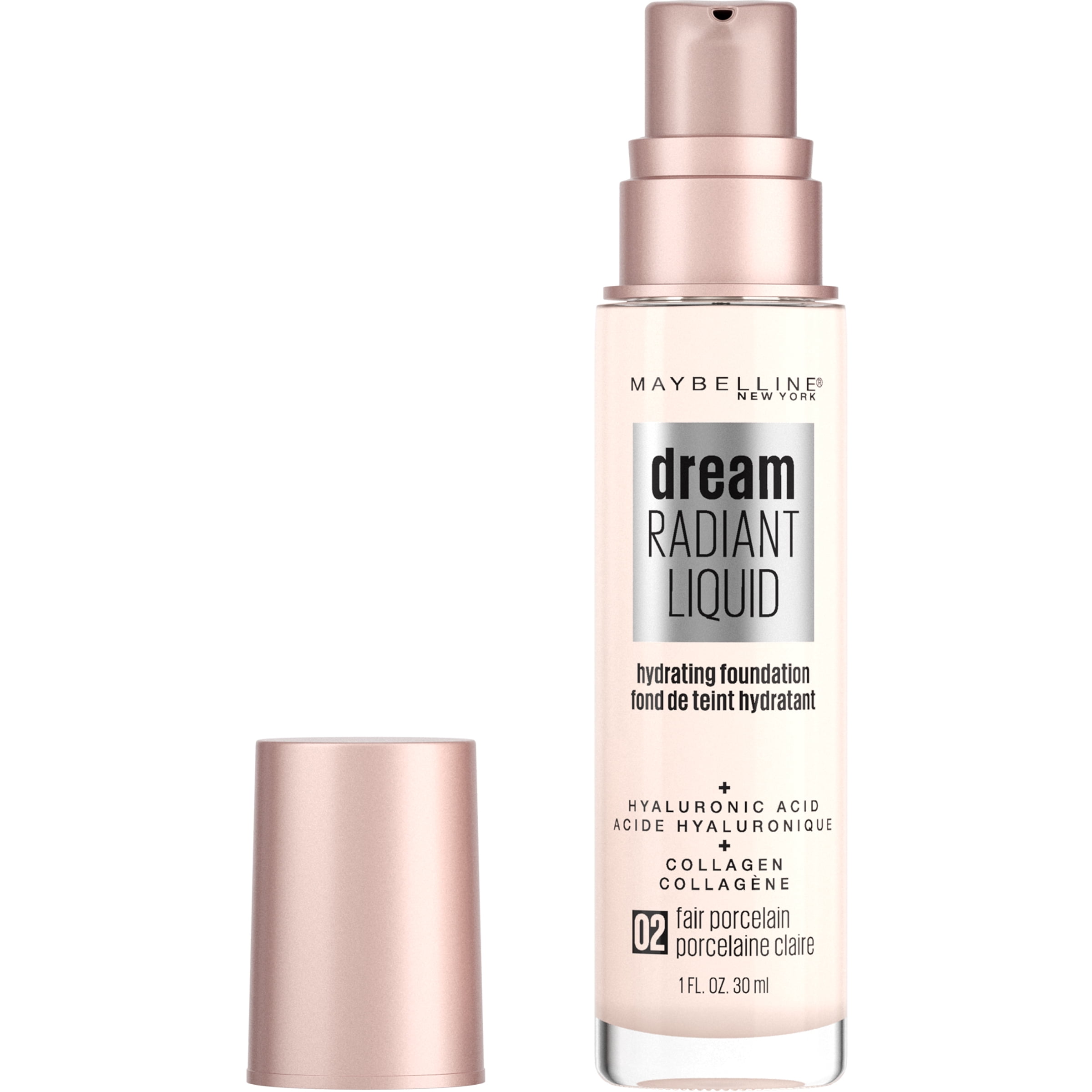 dream radiant liquid medium coverage hydrating foundation