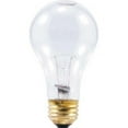 Sylvania A19 E26 60 Watt Rough Service Traffic Signal Light Bulbs, 6 ...