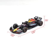 Bburago Formula Racing Red Bull1:43 Scale Diecast Race Play Cars with Display Stand 7 Pack