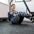 thumbnail image 2 of .&#Thick Sq Ft Rubber Top Exercise Equipment Mats High Density EVA Foam Mats with Rubber Top Interlocking Gym Flooring for Home Gym Protective Workout Mat /G, 2 of 9