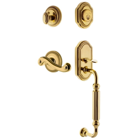 Grandeur Newport F Grip Handleset with Lever