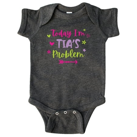 

Inktastic Child Funny Today Im Tias Problem Gift Baby Girl Bodysuit