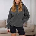 thumbnail image 5 of Women Oversized Yahweh Graphic Hoodie Christian Faith Pullover Heavyweight Streetwear Sweatshirt, 5 of 6