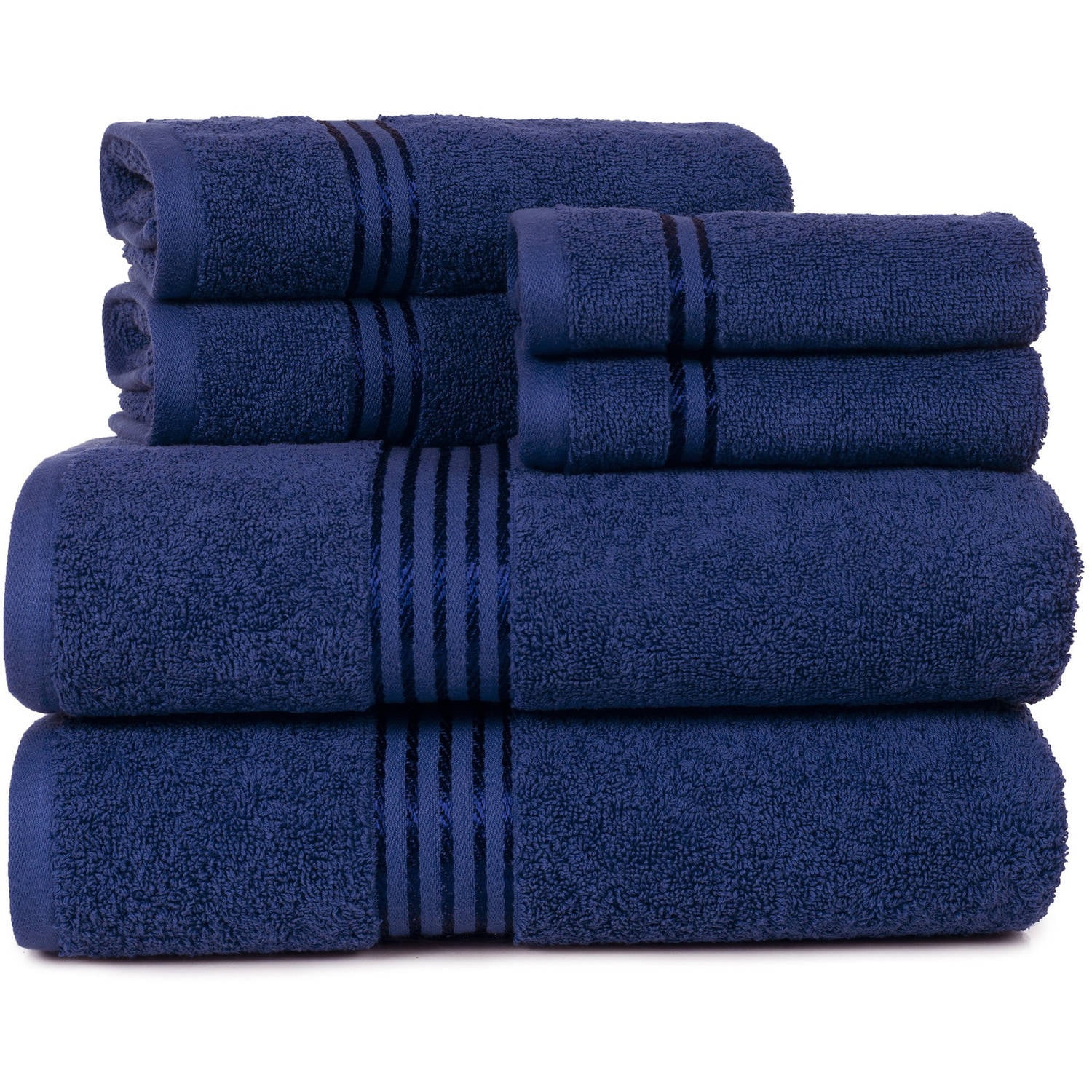 CHATEAU HOME COLLECTION 4 Pack Navy Luxury Bath Towels, 100% Combed Cotton  Bath Towel Sets, Highly Absorbent Towels for Bathroom, Bath Towels Extra  Large 54 x 28, Durable Shower Towels - Navy - Yahoo Shopping