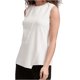 thumbnail image 2 of DKNY Blusa sin mangas texturizada para mujer, blanco, XS DKNY Top sin mangas, 2 of 2