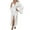 White, variant on Women's Soft Robes BeltedLightweight Long Robe Nightgown Sleepwear Full Length Ladies Kimono Spa Robes Loungewear (S, White)