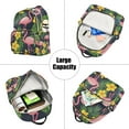 thumbnail image 5 of FORMRS Mini Backpack Purse for Women Quilted Travel Daypack Casual Shoulder Bag, Flamingo Pattern, 5 of 7