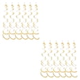 thumbnail image 3 of Guardoinrt 6pcs Hanging Garland Safe Ingredients Good Demonstrating Effect PVC Made Gold 2Set, 3 of 5