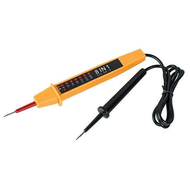 Probador 8 En 1 Voltaje AC DC 6-380V Detector De BolíGrafo EléCtrico AutomáTico Con Luz LED Para Herramienta De Voltaje De Prueba De Electricista