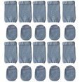 thumbnail image 1 of Juego de 5 pares de calcetines antideslizantes para bebé, unisex, rodilleras antideslizantes para gatear., 1 of 5
