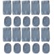 thumbnail image 1 of Juego de 5 pares de calcetines antideslizantes para bebé, rodilleras antideslizantes unisex y para gatear para bebés, 1 of 5