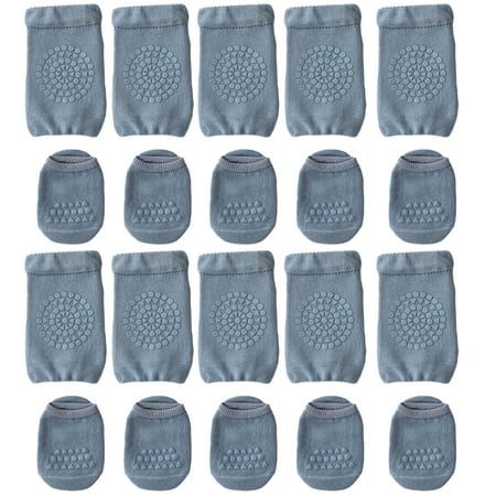 

5 Pairs Anti-Slip Baby Socks Set Unisex and Baby Crawling Anti-Slip Knee Pads