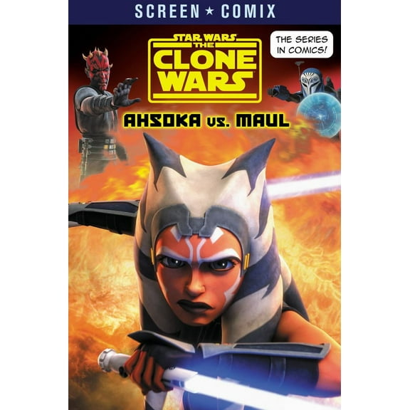 RANDO RANDOM HOUSE STAFF: The Clone Wars: Ahsoka vs. Maul (Star Wars) (Paperback)