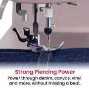 SINGER® Heavy Duty 4523™ Next Evolution Sewing Machine, Accessories, 23 Stitches deliver 97 Applications, New DC motor for More Power & Speed