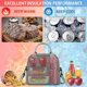 thumbnail image 4 of Lunch Bag Insulated Lunch Tote Bag with Adjustable Strap Reusable Lunch Box for Women/Men/Kids Leakproof Lunch Bags Portable Thermal Cooler Bag for Wo, 4 of 4