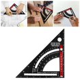 thumbnail image 2 of Binwennn Marking Tape for Aluminum Alloy Adjustable Triangle Square 7 Inch Precision Woodworking Tool Measurement Marking Gauge For Accurate Layout And Marking, 2 of 8