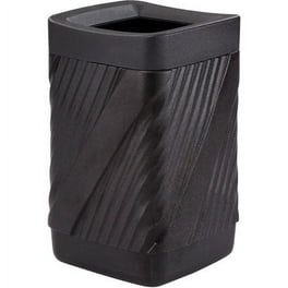 Safco Twist Waste Receptacle - 32 gal Capacity - Removable Lid, Durable, UV Resistant, Fade Resistant - 30 Safco Twist Waste Receptacle - 32 gal Capacity - Removable Lid, Durable, UV Resistant, Fade Resistant - 30
