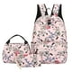thumbnail image 2 of Xihbxyly Mochila de Ocio, Diseño de Gran Capacidad, Estampado Floral, Cómodas Correas Acolchadas para Los Hombros, Uso Diario Escolar y de Viaje, Longitud Ajustable, 42 X 30 X 14 Cm, Incluye Bolso y, 2 of 4