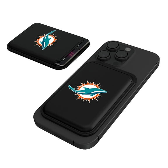 Keyscaper Miami Dolphins Magnetic Credit Card Wallet